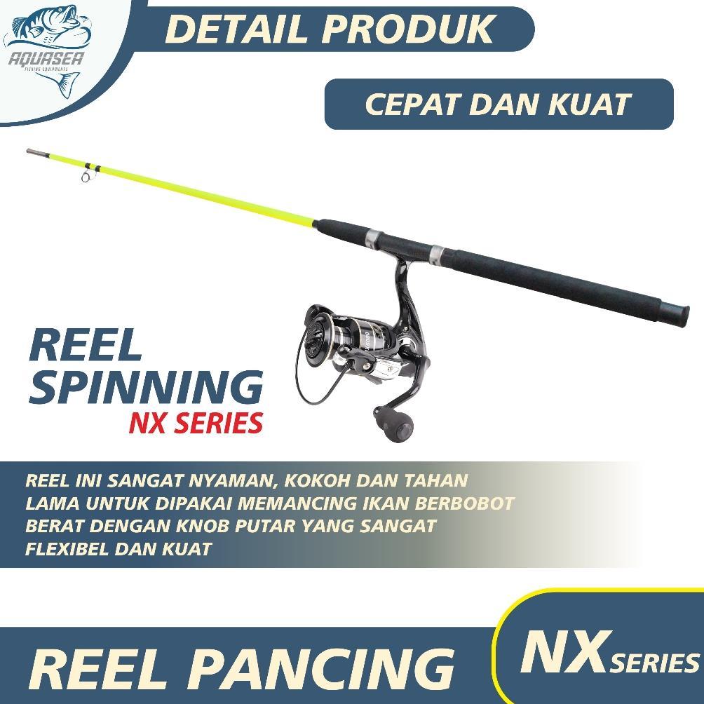 NEW AQUASEA - Reel Pancing Spinning Full Reel NX  Gulungan Pancing Kuat Reel Pancing Lautmurah full 