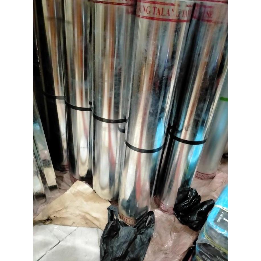Seng Talang Galvanis/ Seng Plat Galvanis Tinggi 55cm Tebal 0,2mm/roll murah