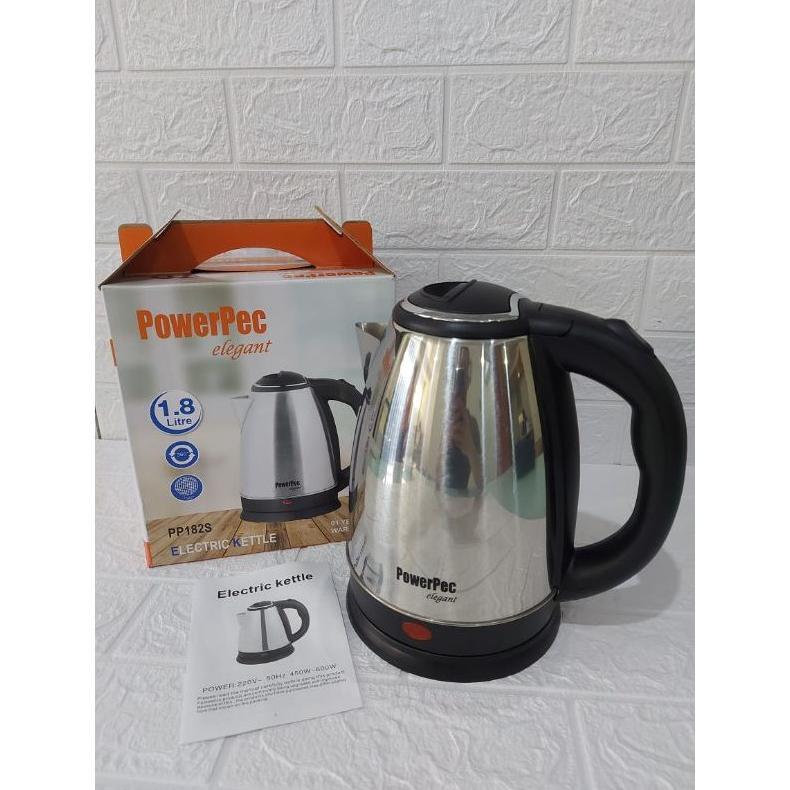 NEW KETTLE / TEKO LISTRIK / CERET LISTRIK / PEMANAS AIR STAINLESS STEEL