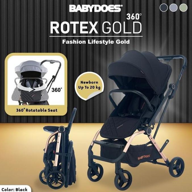 Stroller Babydoes rotex gold 360 Original