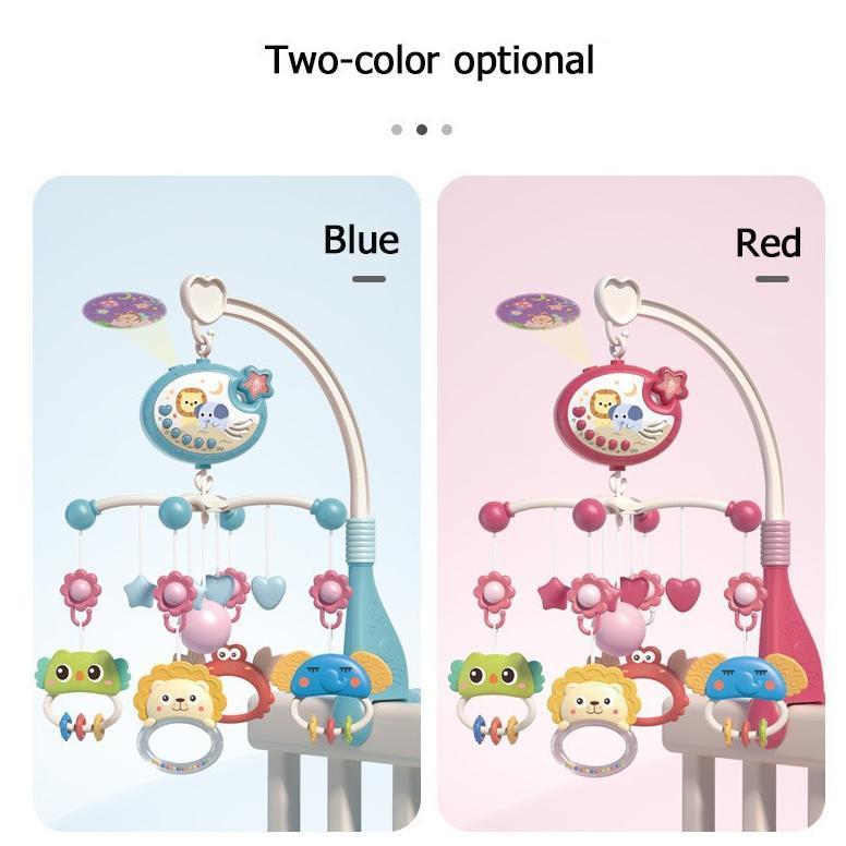 new isabella remote control memutar bel tempat tidur / crib bell toys / crib hanging toys / mainan t