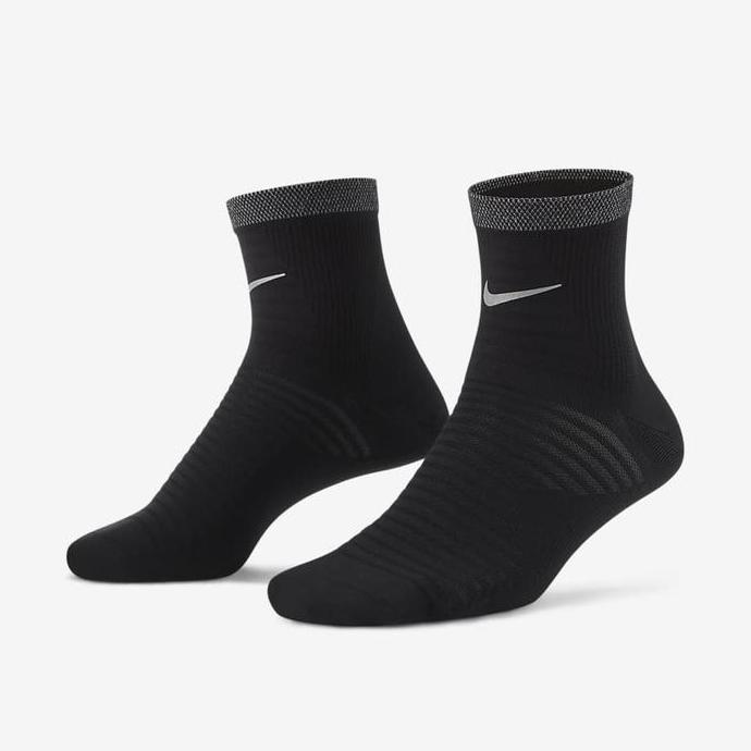 TERBARU - NIKE UNISEX SPARK LIGHTWEIGHT RUNNING ANKLE SOCKS DA3588-010