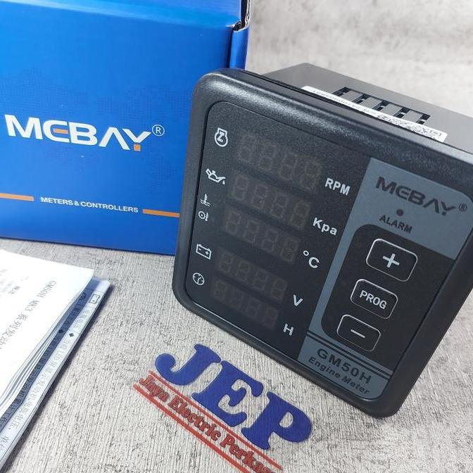 Module Genset Mebay Gm50H Mk3 Engine Meter Modul Mebay Gm 50 H Genuine Original