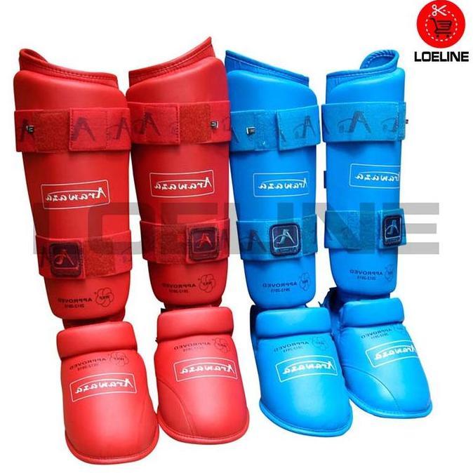 Foot Protector Dekker Karate Arawaza Pelindung Kaki Karate Arawaza