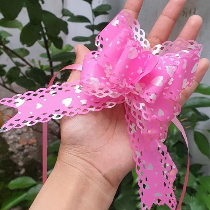 """] PITA TARIK RENDA 30mm PANJANG 48cm Pita Serut