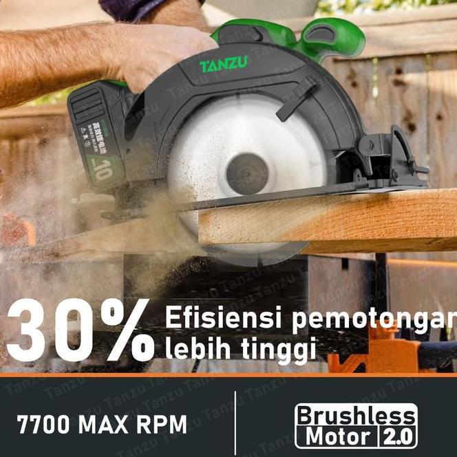Codtanzu 7 Inch Circular Saw Mesin Gergaji Mesin Potongmesin Gergaji Circular Saw Logam Dudukan Circ