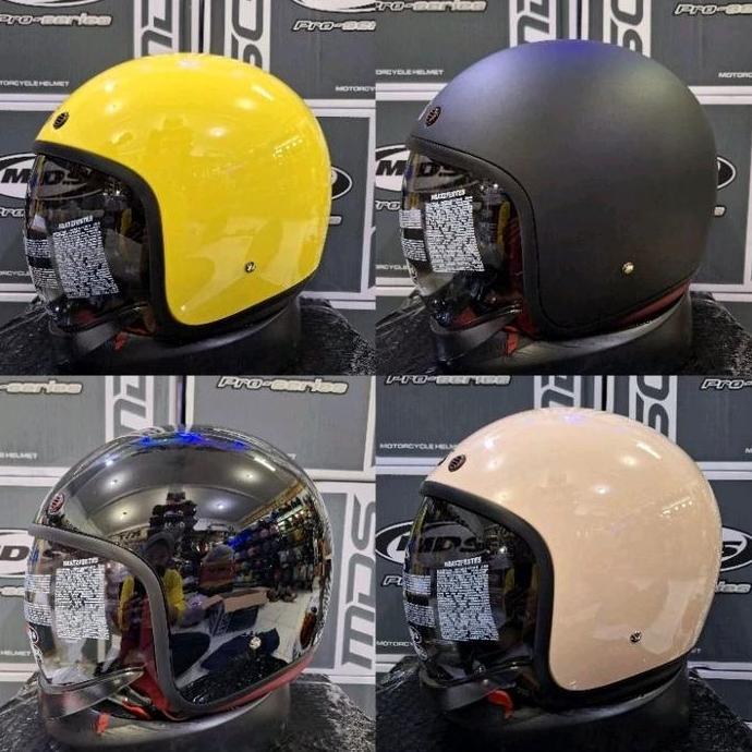 HELM MDS MAGNUM|| RETRO || CLASSIC Motorcycle mds magnum