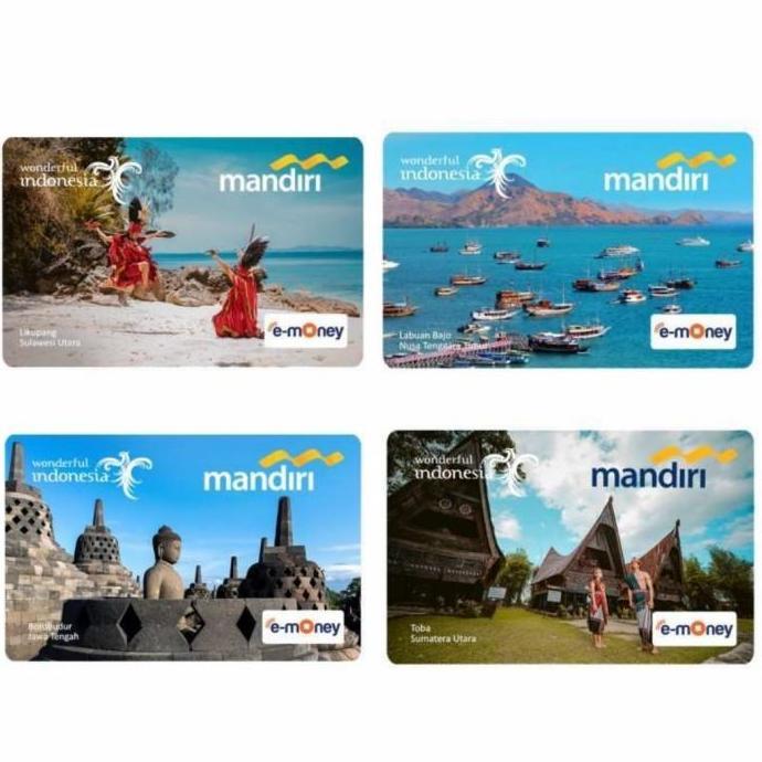 Emoney etoll E money Mandiri wonderful indonesia