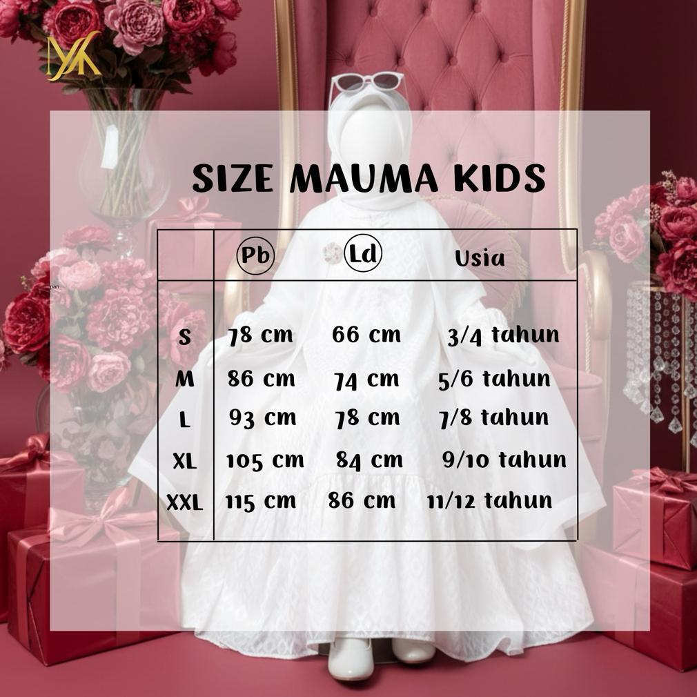 Gratong Primadona Series Set Syari Original Mauma Kids Fasion Gamis Muslim Termurah