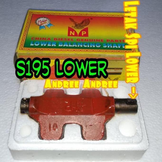 +%+%+%] S195 S1100 Balancer Lower Balancing Shaft Dong Feng S-195 S 195 1100