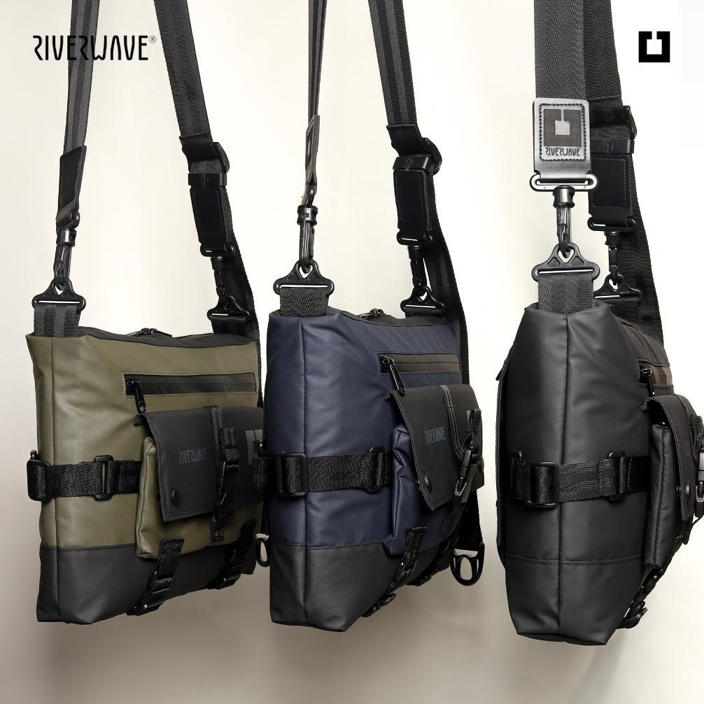 pengiriman cepat Slingbag Riverwave Brazos Tas Selempang Pria Anti Air Water Resistant