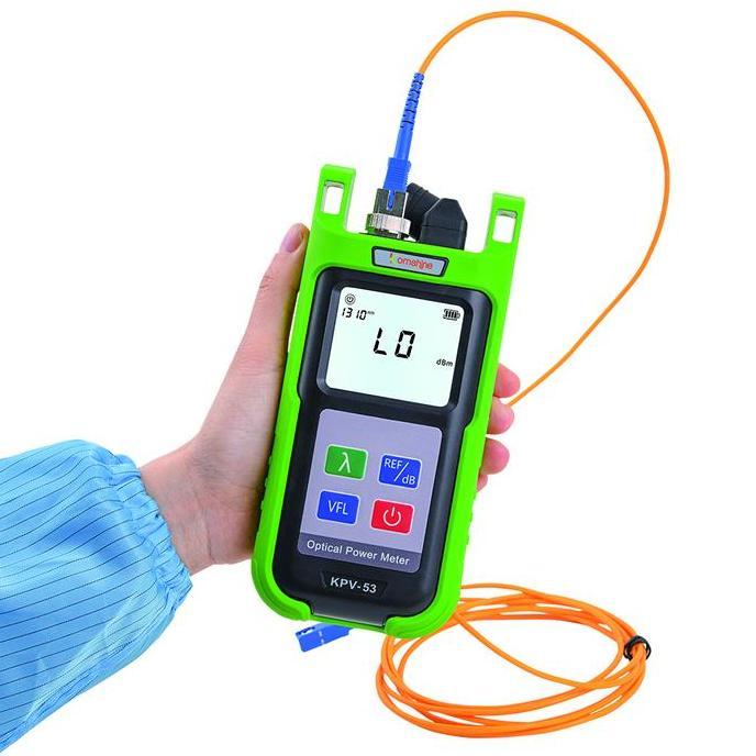Optical Power Meter Komshine KPV-53 OPM 2-in-1 Built in 10mW VFL Visual Fault Locator Medidor De Fib