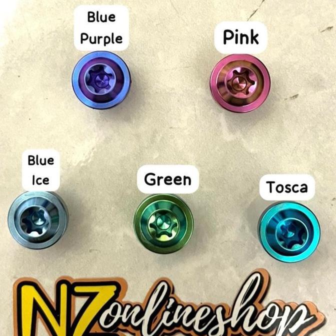 Promo BAUT TITANIUM AREM KNALPOT NMAX AEROX Diskon
