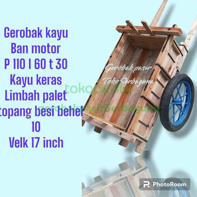Terlaris Gerobak Nusantara Gerobak Kayu Gerobak Pengangkut Gerobak Matrial Gerobak Serbaguna