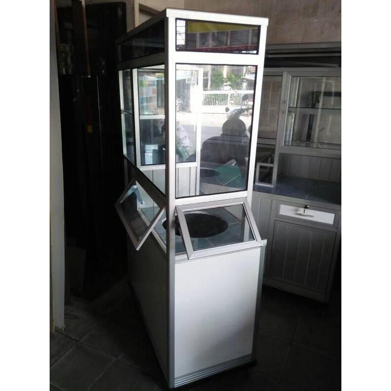 Terlaris Etalase Dagangan, Gerobak Bakso. Gerobak Mie, Gerobak Soto, Alumunium