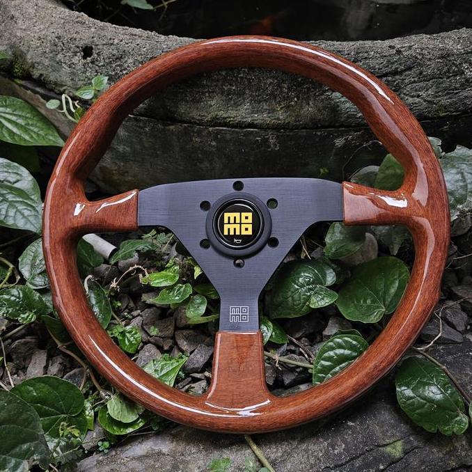 Stir Kayu Momo Montecarlo Heritage Wood Import 14 Inch