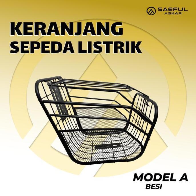 Promo Keranjang Depan Sepeda Listrik Diskon