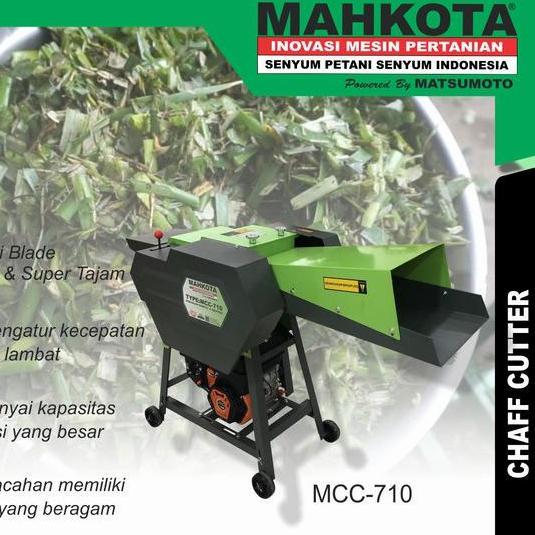 Promo Mesin Pencacah Ranting Rumput Mahkota MCC-710 Cacah Siap Pakai Engine Diskon