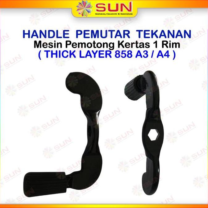 Sparepart Mesin Thick Layer 858 A3/A4 - Part Alat Pemotong Kertas 1Rim