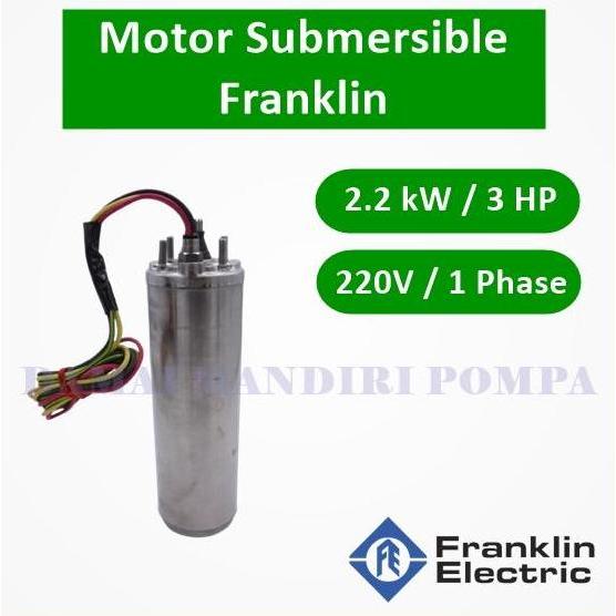 Motor Submersible Franklin 3PK 220V