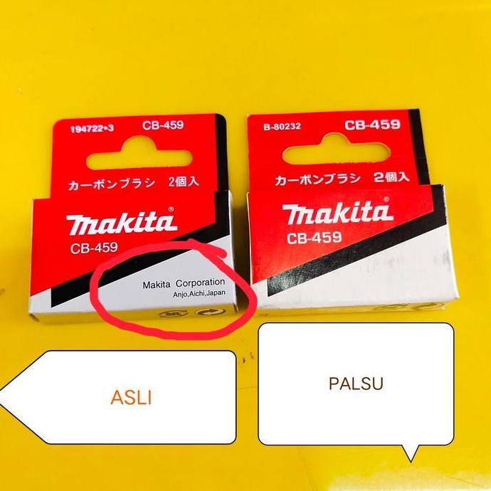 REBEKA.TOKO - CARBON BRUSH ARANG MAKITA ASLI CB 459