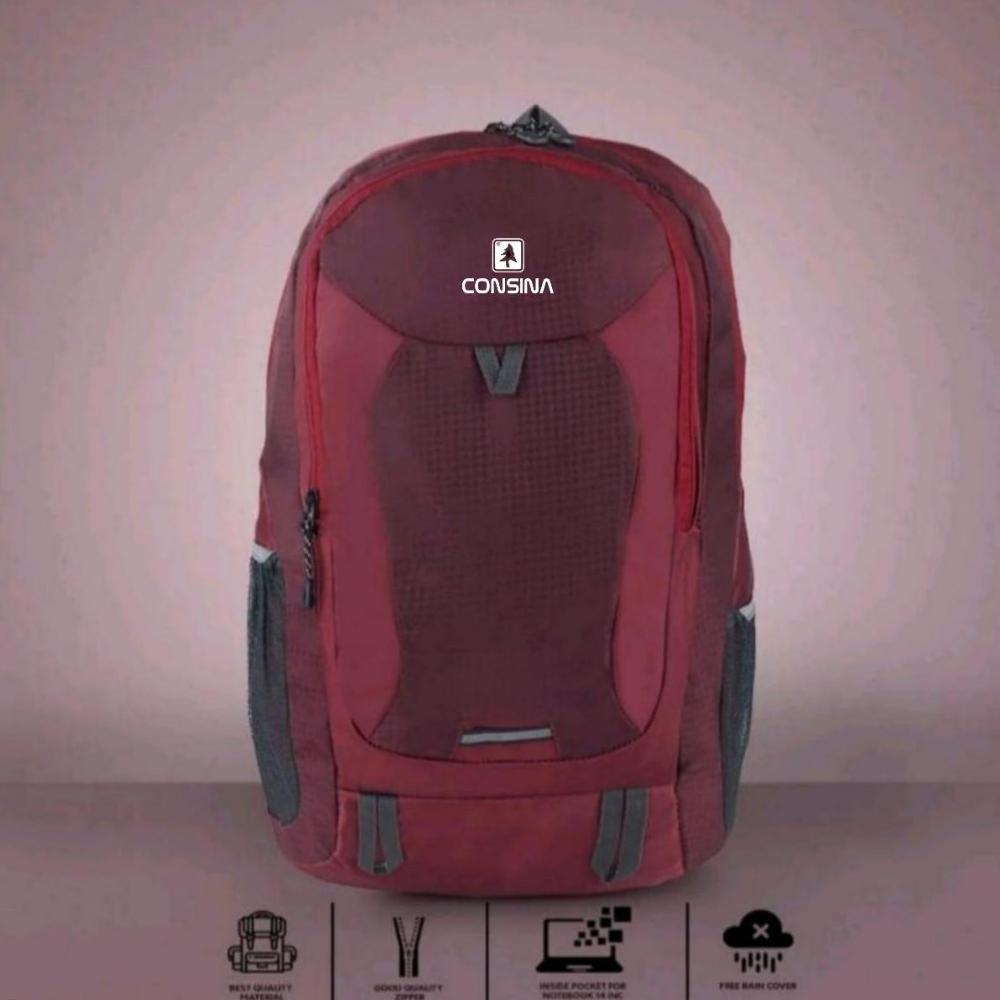 NEW Daypack 25 Liter Tas Backpack Pria Wanita Tas Ransel Laptop Tas Sekolah Unisex Free Raincover CO