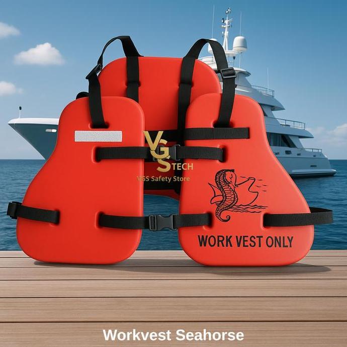 Life Jacket Pelampung Work Vest Seahorse Pelampung Life Jacket