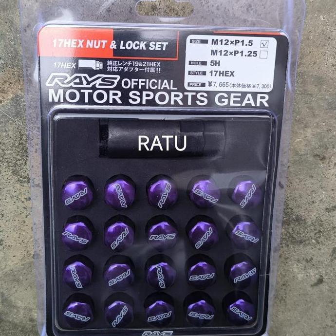 Mur roda mobil mur racing Rays Official