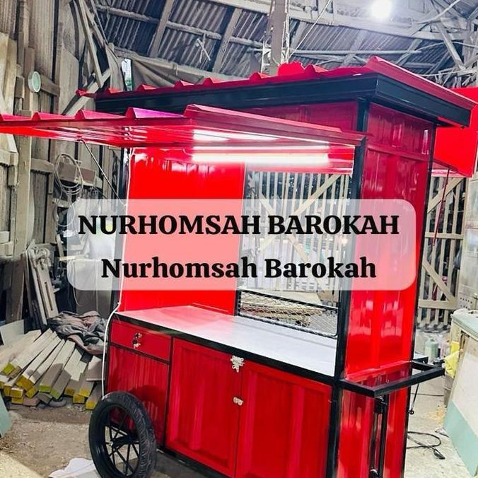 Terlaris Booth Kontainer Cocok Untuk Jual Makanan  , Gerobak Kontainer Kuliner