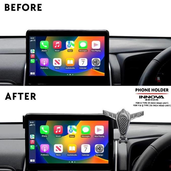 Car Phone Holder Mobil Innova Zenix 2022 2023 Dudukan Hp Otoproject