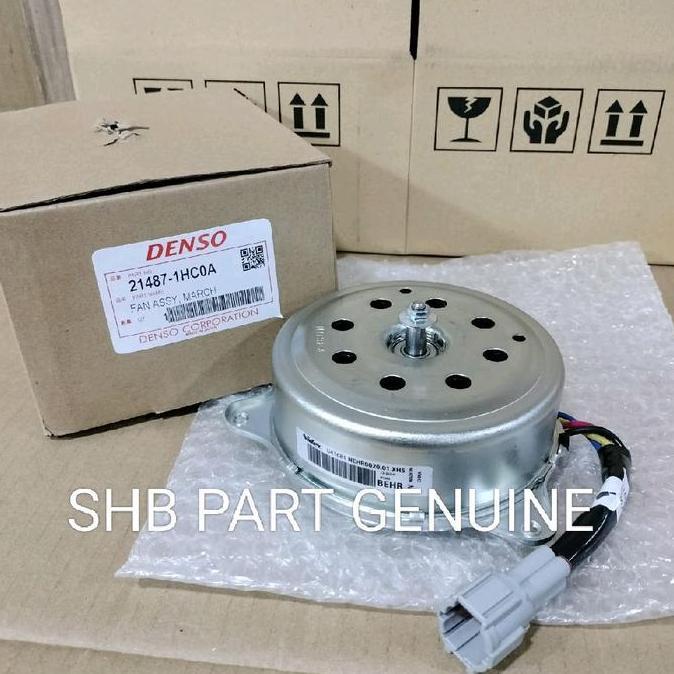 EXSAMOO MOTOR FAN NISSAN MARCH DENSO BARU BERGARANSI NISSAN MARCH