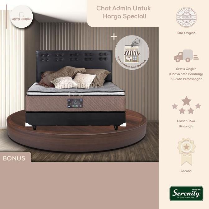 Springbed Serenity Eternity / Kasur Serenity Eternity -  Serenity by Elite Springbed