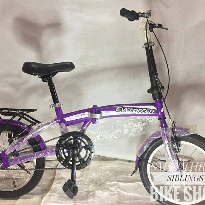 Terlaris Sepeda Lipat Evergreen 16 Inch
