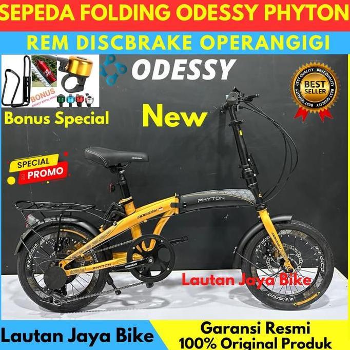 Terlaris Sepeda Lipat 20 Odessy Phyton New