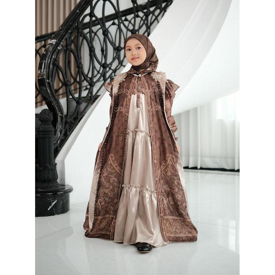 Alcavella - Maheera Kids | Baju Dress Gamis Anak Cewek Muslim Premium Ready