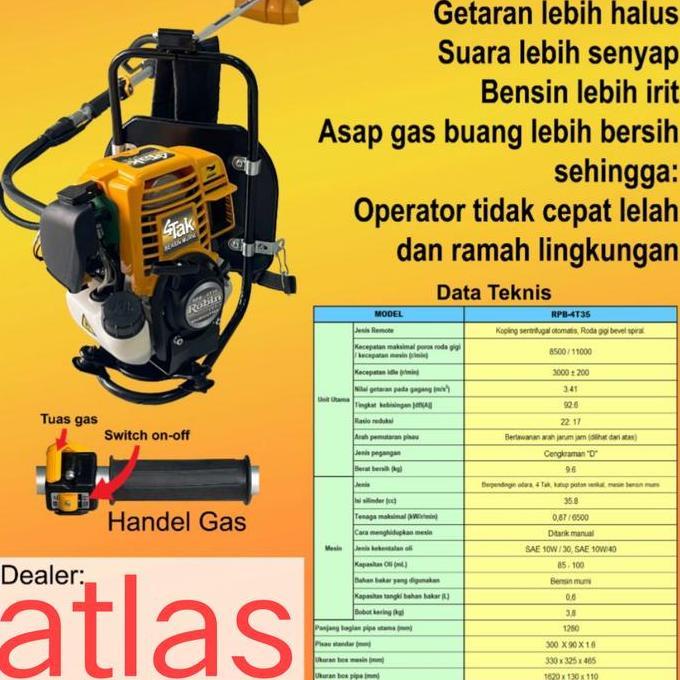 Terlaris Mesin Potong Rumput 4 Tak Robin