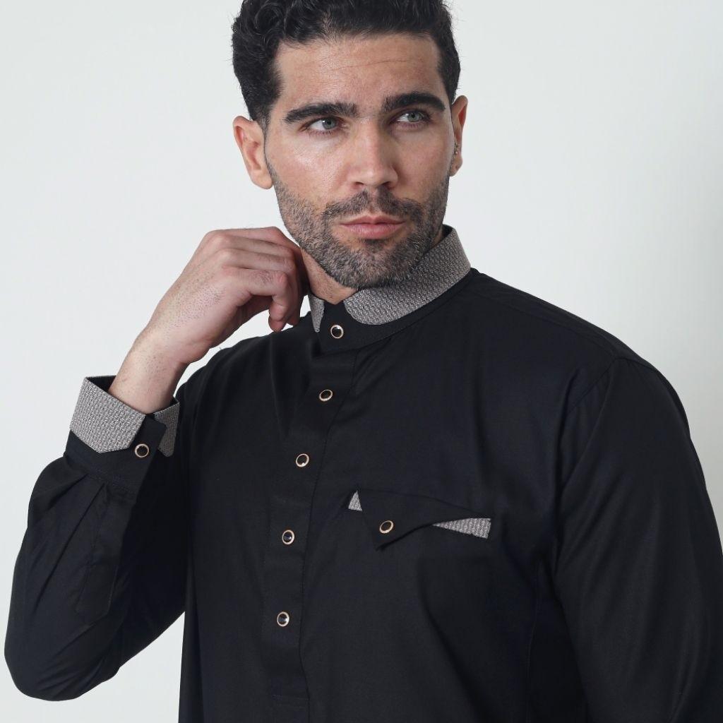 Alghorib Km 06 Gamis Pria Thobe Jubah Premium Slim Fit