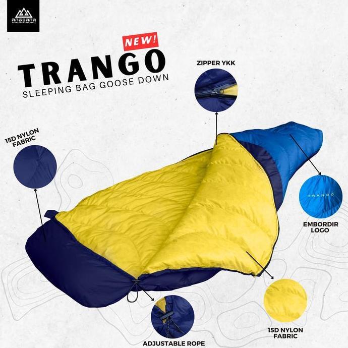 Sleeping Bag Goose Down 100% Angsana Trango series