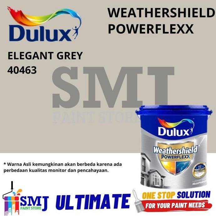 Cat Eksterior DULUX WEATHERSHIELD POWERFLEXX TINTING Ellegant Grey 20L