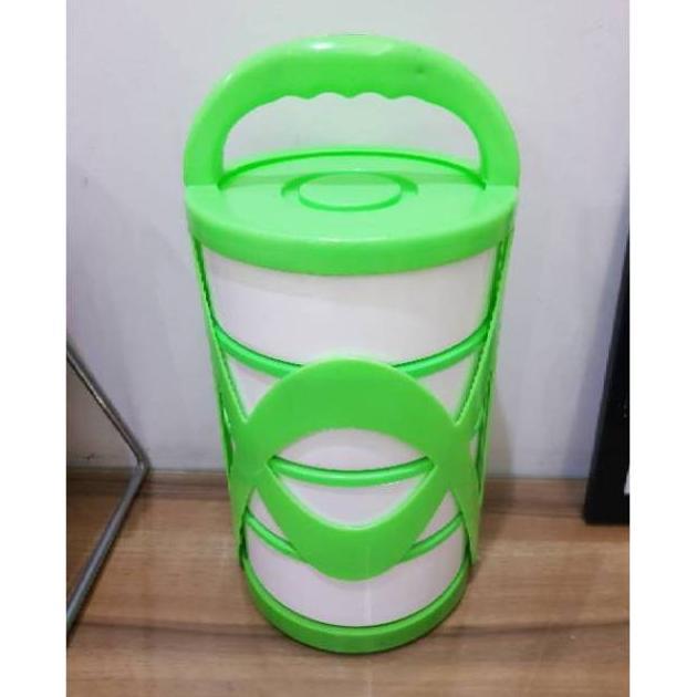 NEW DEALS Rantang Monthong Susun 4 / Rantang Susun / Rantang Plastik / Rantang Susun Piknik / Rantan