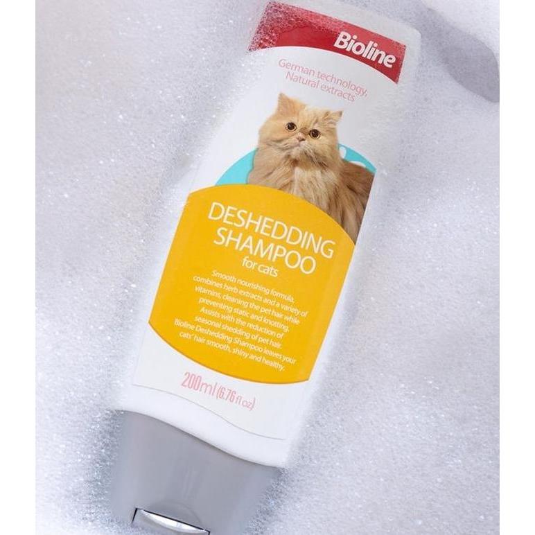BIO Cat Deshedding Shampoo 200ml / Shampoo Kucing Bulu Rontok