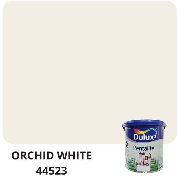 CAT TEMBOK INTERIOR DULUX PENTALITE ANTIBAC ORCHID WHITE 44523 PAIL