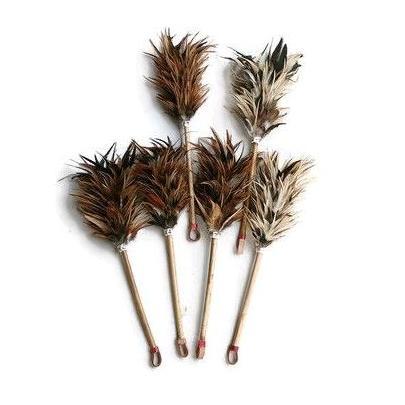 promo terbaru kemoceng bulu ayam mini kecil / kemoceng komputer / sulak bulu ayam asli