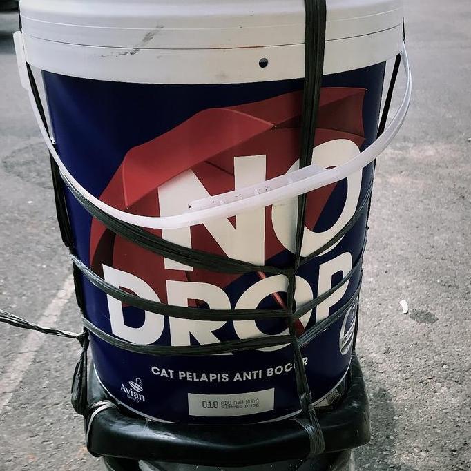 Cat Tembok Wateroofing NO DROP Abu Abu Muda 010 (20 kg)