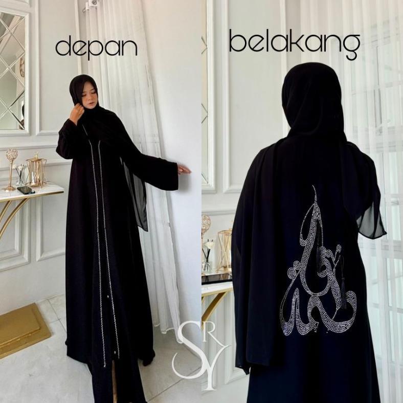 Promo Abaya Fatimah // Baju Abaya Dubai // Gamis Terbaru // Abaya Mesir //  Baju Wanita Busui // Out