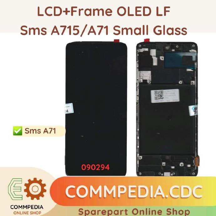 TERBARU - LCD+Frame Sms A71/A715 OLED