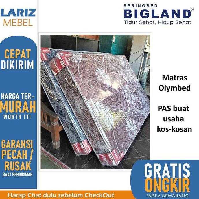 Terlaris Promo Matras Spring Bed Bigland Olymbed Uk 120X200 Cm Bigland Marcel