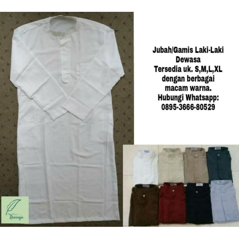 RECOMMENDED JUBAH PRIA DEWASA / GAMIS PRIA DEWASA / JUBAH LAKI LAKI DEWASA / GAMIS LAKI LAKI DEWASA 