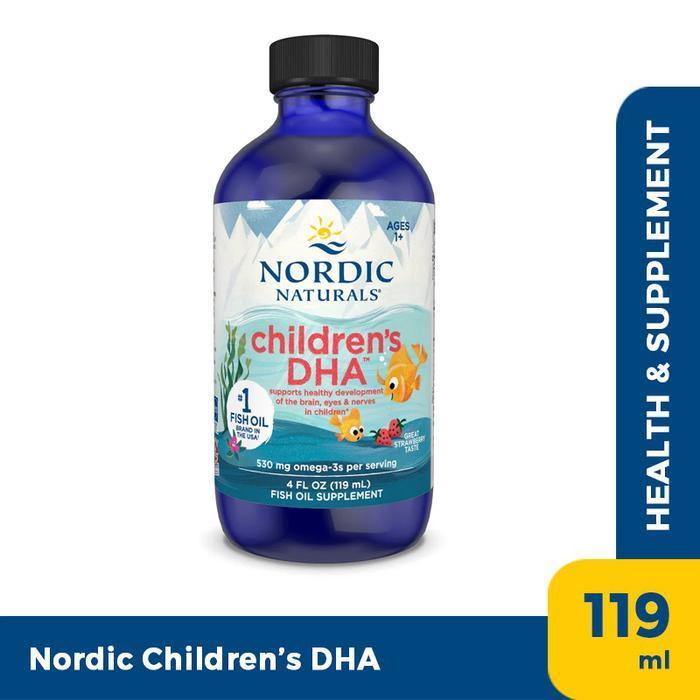 Nordic Naturals Children Dha Arctic Cod Liver Oil Original Dan Terpercaya