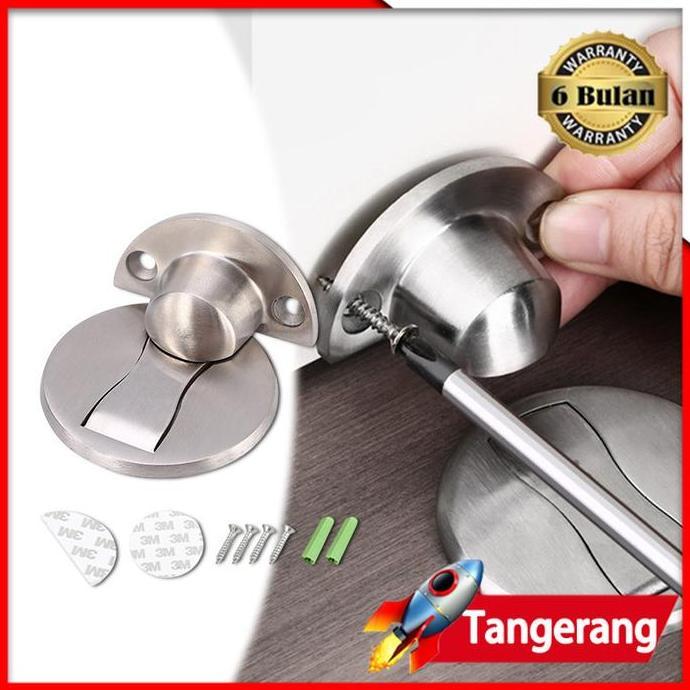FARMUKE Penahan Pintu Magnetic Door Stoper Anti-Collision Magnetic Door Stopper
